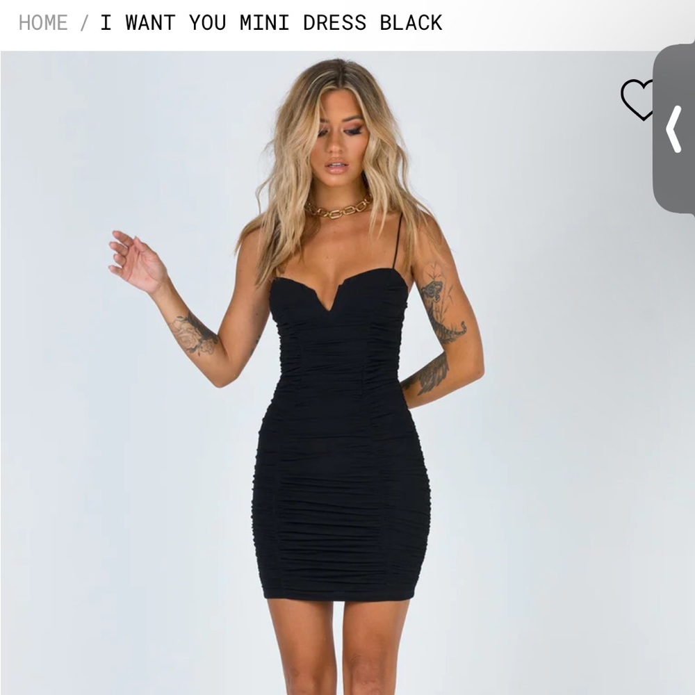 Black Princess Polly Dress